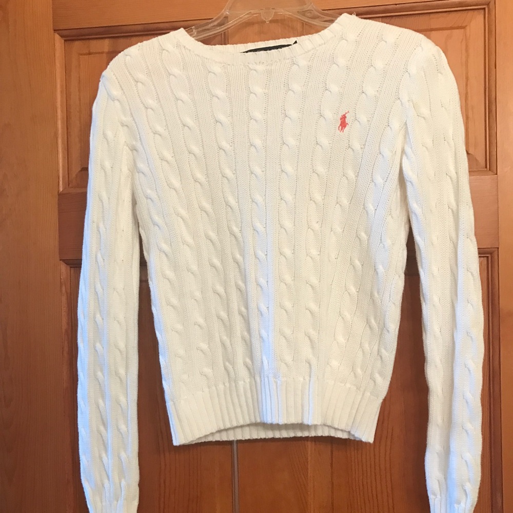 Polo Ralph Lauren Cotton Cableknit Sweater XS